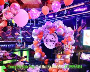 thiết kế trang trí sinh nhật tại hai bà trưng